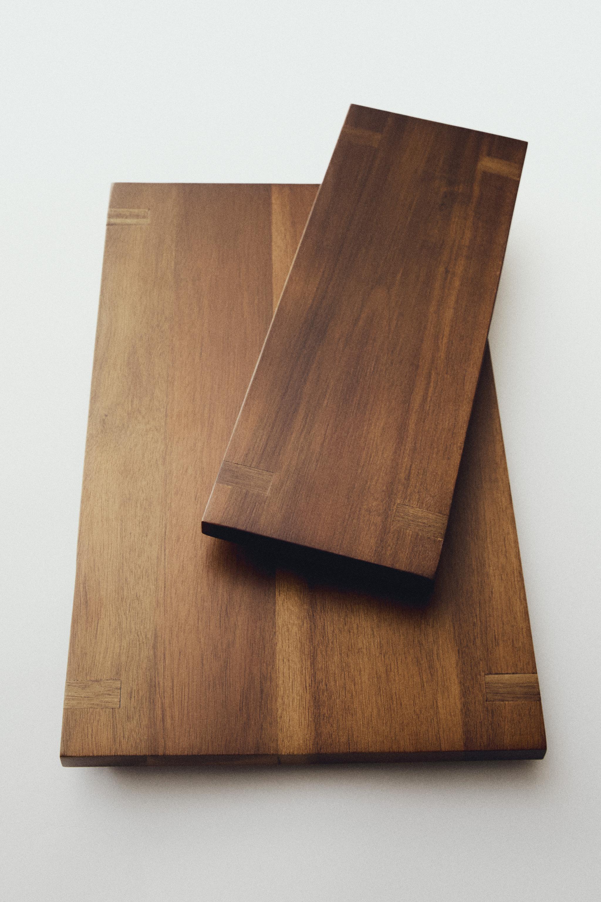 PLATEAU DÉCORATIF RECTANGULAIRE EN BOIS